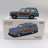 1:64 Diecast Alloy Model Blue Wagoneer Vintage Rare Limited Collectible