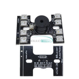 RC quadcopter LED tail light and buzzer PCB module with WS2812B LEDs
