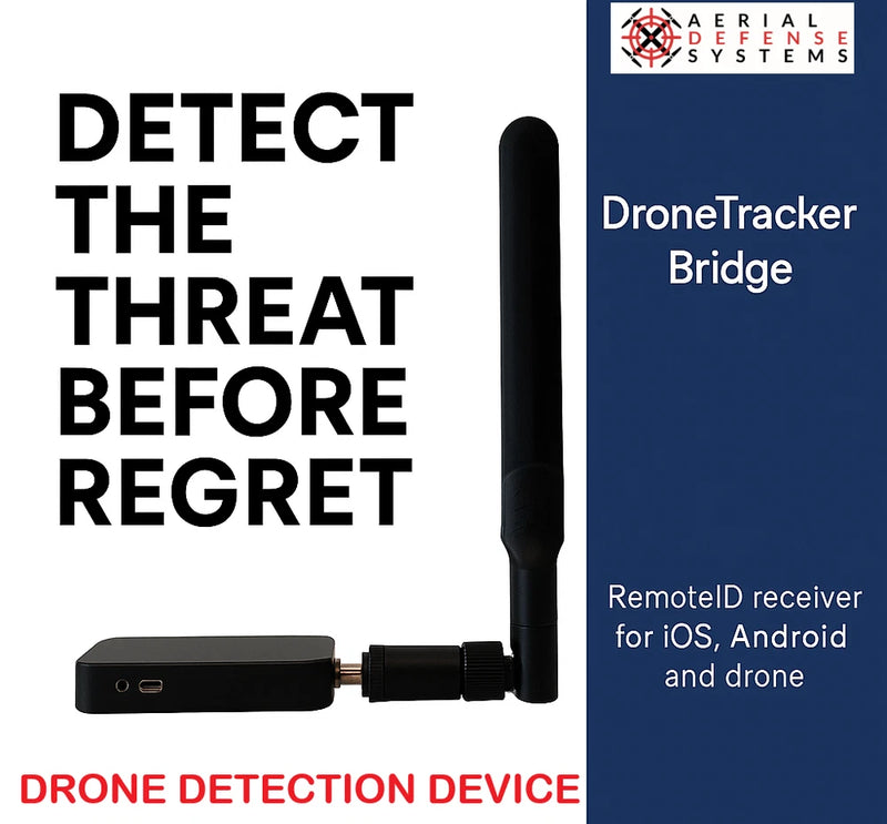 Drone and Pilot Detection Device ?CHandheld Remote ID Receiver for iOS & Android-