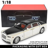 Car Phantom Alloy Model Rolls-Royce Diecast 1:18 Model Collection Kids Gift