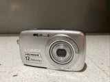 Panasonic LUMIX DMC-S1 12.1MP Digital Camera (Silver) -PARTS ONLY