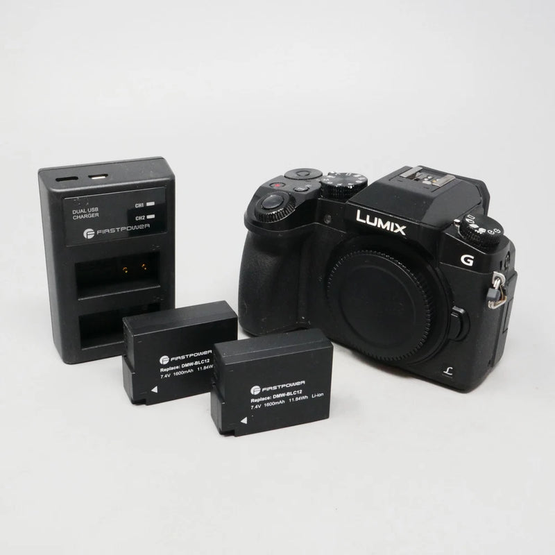 Panasonic LUMIX G7 16.0MP Mirrorless Camera - Black (Body Only) - 2,421 Clicks!