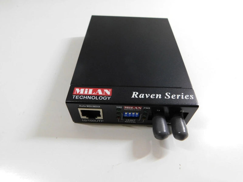 Milan Technology RAVEN Series MIL-RC3112 Media Converter - No AC adapter Converter