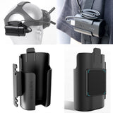For FPV V2 / DJI Goggles 2 Flying Glasses Battery Carrying Case Back Clip Clamp