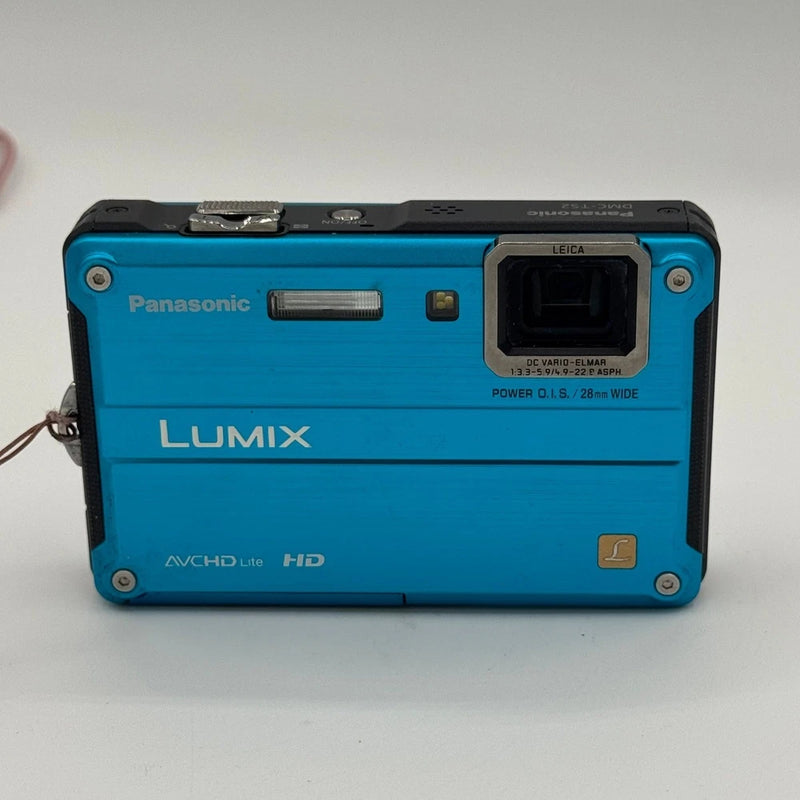 Panasonic Lumix DMC-TS2 Blue Digital Camera 14MP Waterproof Parts and Repair