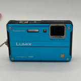 Panasonic Lumix DMC-TS2 Blue Digital Camera 14MP Waterproof Parts and Repair