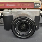 Fujifilm X-A3 Camera With XC 15-45mm f/3.5-5.6 OIS PZ lens And Leather Case