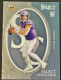 Jaren Hall 2023 Panini Select Football - Select Certified #CRO-DAC (RC) Converter