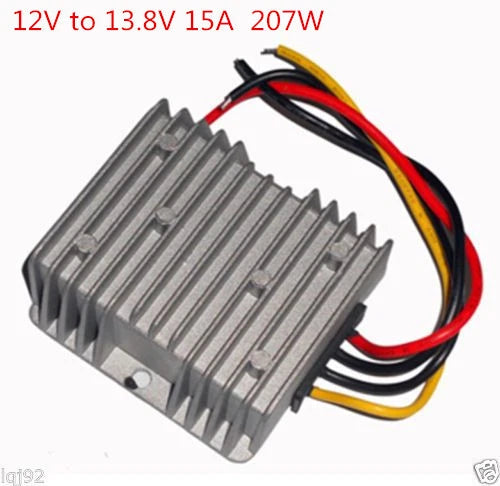 NEW Voltage Booster Power DC Converter Step Up Regulator 12V to 13.8V 15A 207W