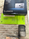 Panasonic LUMIX DMC-FX66 Digital Camera 14.1MP Gold Tested Working Japan