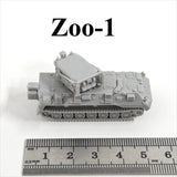Soviet Zoo-1 Counter-Battery System,3D Printed,1/144 Scale Mini Tank Model,Resin Battery