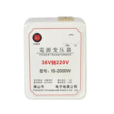 Step-up Transformer 36v To 220v Power Inverter AC Low To High Voltage Converter