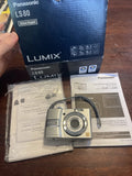Panasonic Lumix DMC-LS80 8.1MP Digital Camera Silver Tested Working