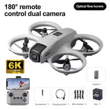 2026 6K HD Camera Drone RC Quadcopter Brushless Motor Screen Remote Foldable