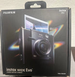 ¡¾New¡¿Fujifilm Instax WIDE Evo Hybrid Instant Camera Black  Full Set