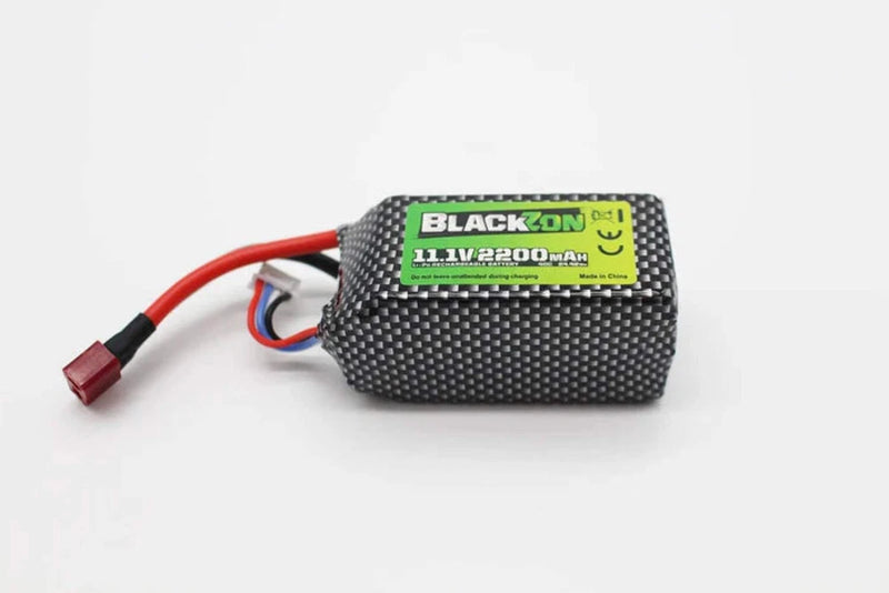 BlackZon 540248 3S 11.1V 2200mAh LiPo Battery Pack with T-Plug Battery