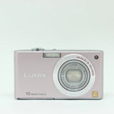Panasonic DMC-FX35 Pink Compact Camera 10MP 4x Optical Zoom Used From Japan