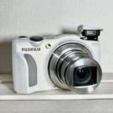FUJIFILM FinePix F800EXR Digital Camera White Tested Compact Used Japan