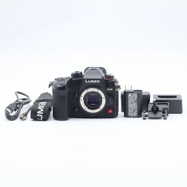 Panasonic Lumix GH6 Mirrorless Camera Body, Black, DC-GH6 #4605