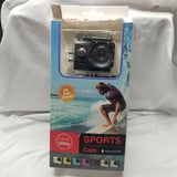 Vemont Action Camera 1080P 12MP Sports Camera Full HD 2.0 Inch Action Cam