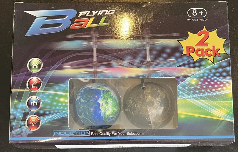 Lot of 10 - RC Flying Balls 2 Pk Remote Control Drones w/Proximity Sensors