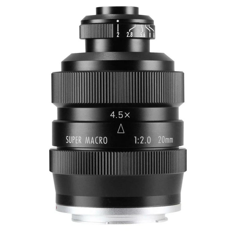 Zhongyi 20mm F2.0 HD Full Frame Macro Lens for Canon Nikon Sony Fuji M4/3 Pentax