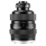 Zhongyi 20mm F2.0 HD Full Frame Macro Lens for Canon Nikon Sony Fuji M4/3 Pentax
