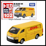 TOMICA 102 DHL DELIVERY VAN TOYOTA HIACE 1/64 TOMY DIECAST 2026 MARCH NEW MODEL
