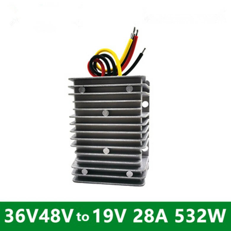 36V/48V to 19V 28A 532W Buck Converter DC-DC Regulator Car Waterproof Power