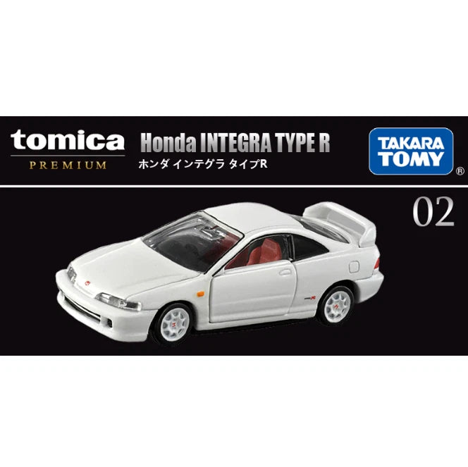 Tomica Premium #02 Honda INTEGRA TYPE R Diecast Model Car NEW