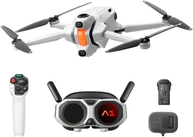 A1-360 Drone with Camera 8K, Immersive Goggles, Point-To-Fly Motion Control for