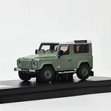 1:64 Defender 90 Gray V8 Alloy Diecast Model Car Collectible Figurine Toy