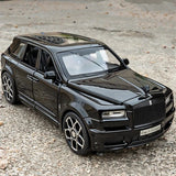 1:32 Rolls Royce SUV Cullinan Diecast Model Car w/Sound Light & Pull Back Toy