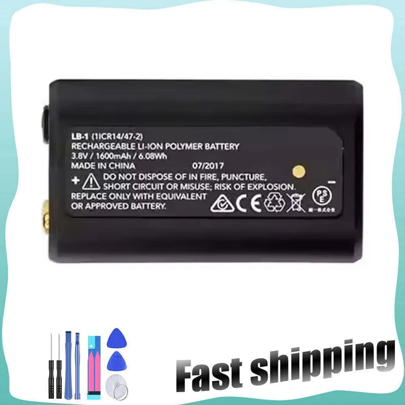 Microphone Battery For RODE Performer TX-M2 VideoMic Pro+ R?DE LB-1 1600mAh Battery