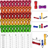 10x M3 10/15/20/25/30mm Alloy Standoff Spacer Column For FPV RC Drone Spare Part