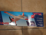 HACKER DHC-2 Beaver balsa model airplane kit box, 26-inch wingspan