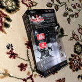 Wireless micro quadcopter drone in retail box, with small four-blade propellers