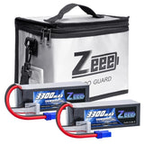 Zeee 6S Lipo Battery 3300mAh 22.2V 120C Soft Case Battery EC5 Connector 2 Pac...