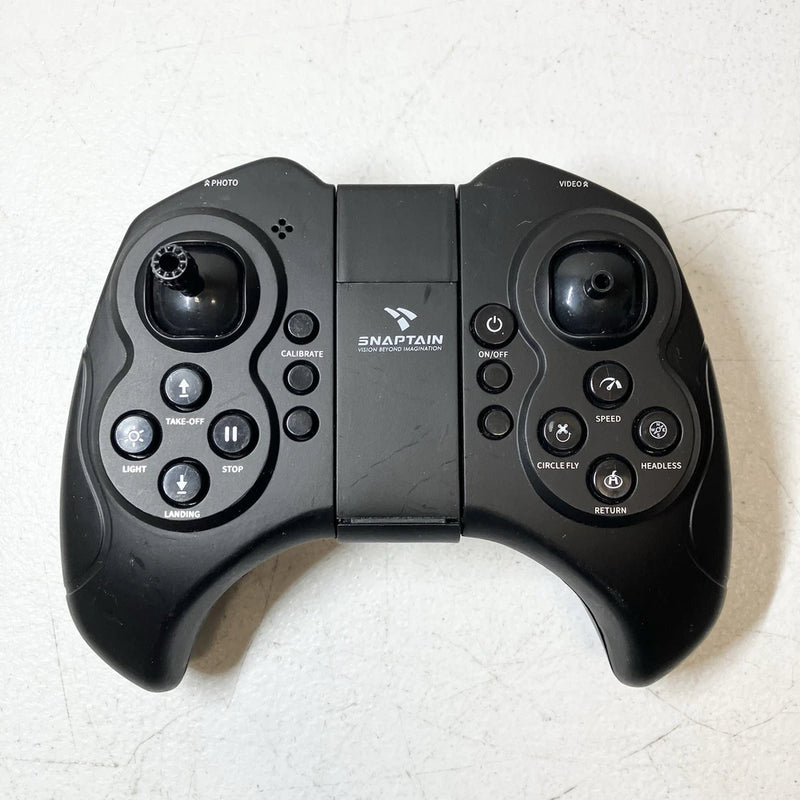 Snaptain AR15HR remote controller, black with two joysticks and button controls