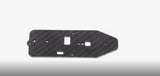 Walkera quadcopter carbon-fiber soleplate with mounting holes, dark grey