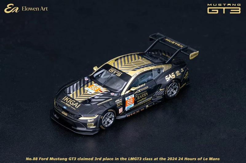 £¨Pre£©EA Model Mustang GT3 #88 DPR Diecast Car Model 2024 24 Hours of Le Mans