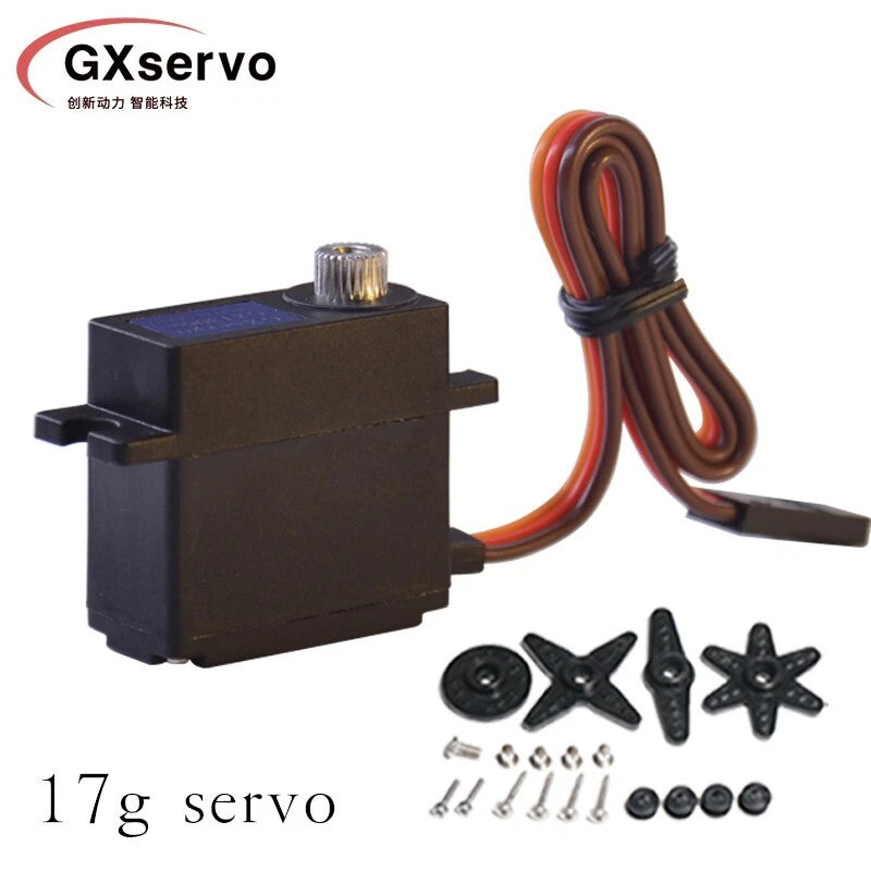 1pcs Micro Servo 6kg torque Metal Gear 17g For RC Car Boat Robot Helicopter