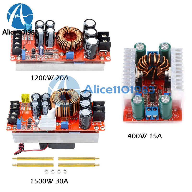 400W 15A / 1200W 20A / 1500W 30A Converter Boost Step-up Power Supply Module