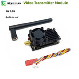 2W 5.8G FPV Video Transmitter Module RC VTX Transmitter w/ Antenna+Cable my1