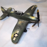 Metal World War Il Plane Replica Decoration Display Decor Hobby Lobby 12