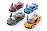 5" Kinsmart Lamborghini Sian FKP 37 Diecast Model Toy Car 1:40 *Choose Color*