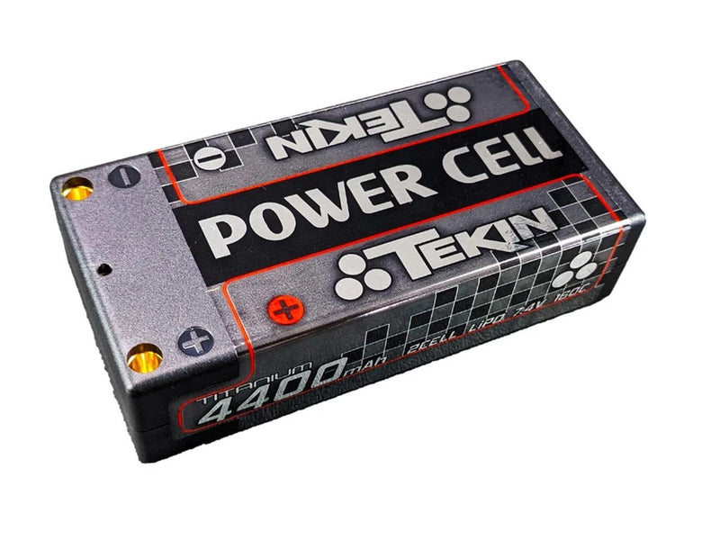 Tekin Titanium POWER CELL 4400mAh 2s 160C Shorty LiPo Battery TT1652