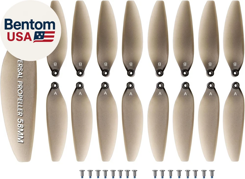 Universal 58Mm/2.28In Drone Propellers for E88??E25??K911??S115??S119??A17??S132??F167??