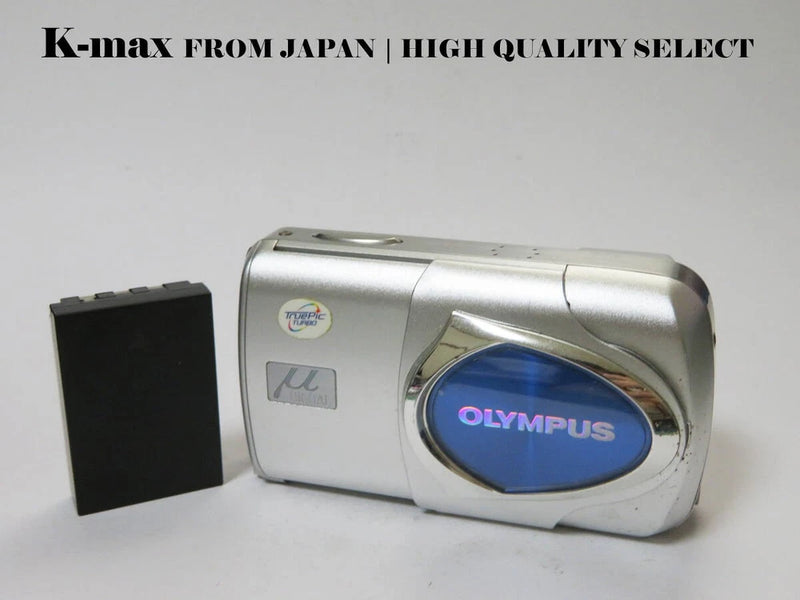 Olympus ¦Ì-30 Digital Siler Blue | Mint Condition from Japan | CCD Sensor