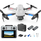 RcDrone With screen 5G 4K GPS Drone HD Dual Camera WiFi FPV Foldable memory card